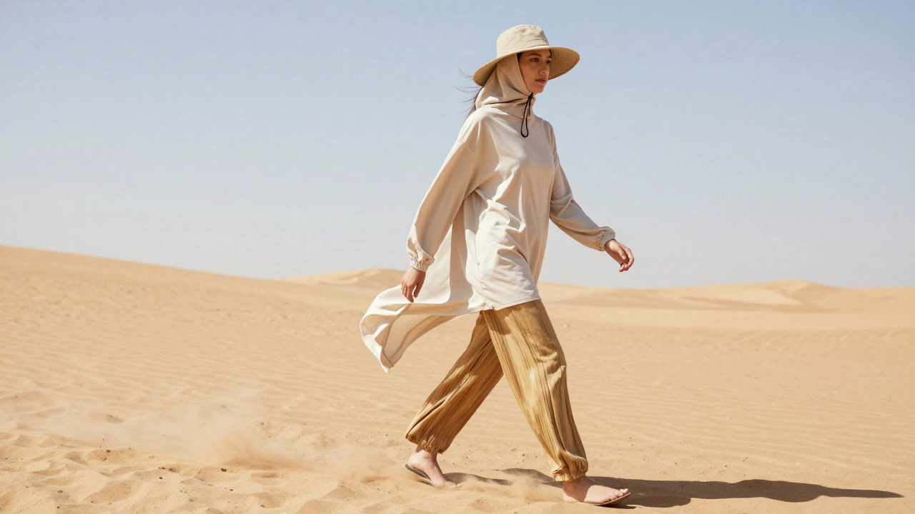 Desert Climate Style: Breathable Layers and Sun-Smart Silhouettes
