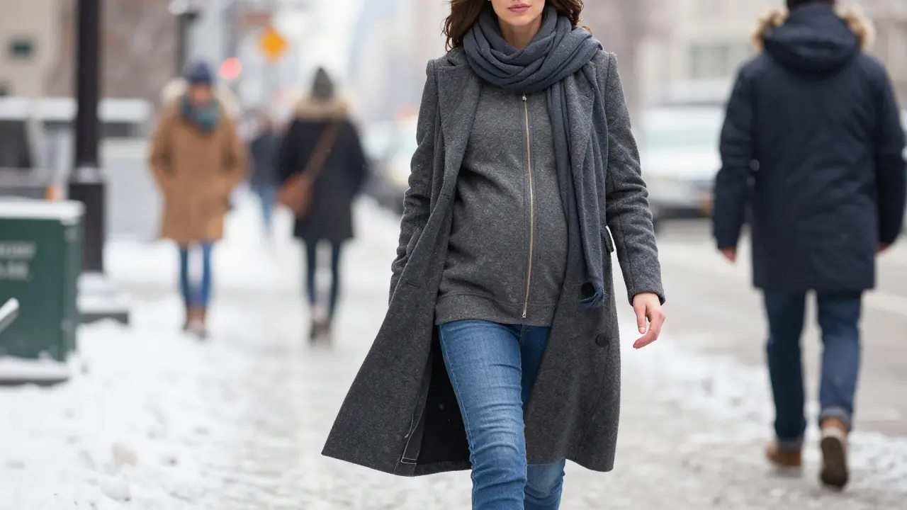Maternity Outerwear: Coats and Jackets That Zip Over the Bump