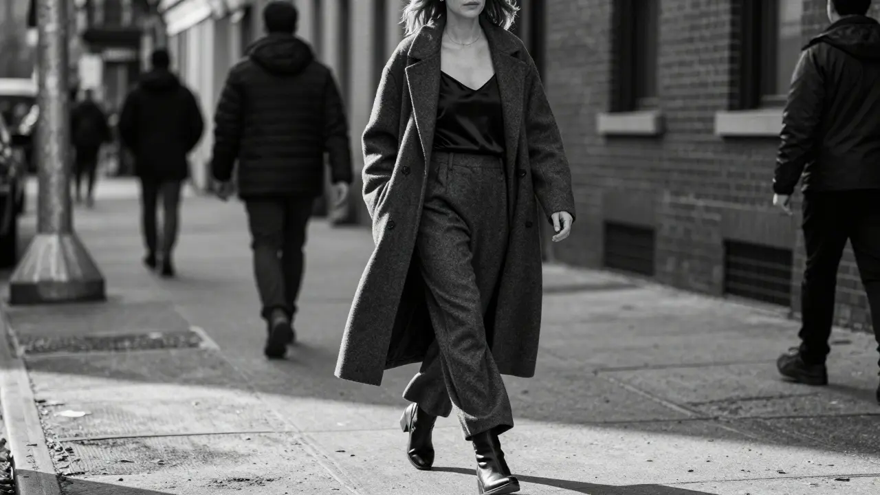 Monochrome Style: How Single-Color Outfits with Texture and Proportion Create Bold Impact