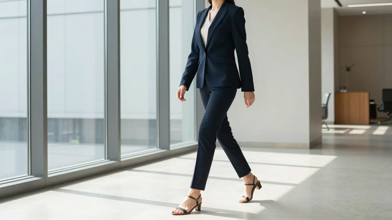 Sandals at Work: Dress Codes and Polished Options