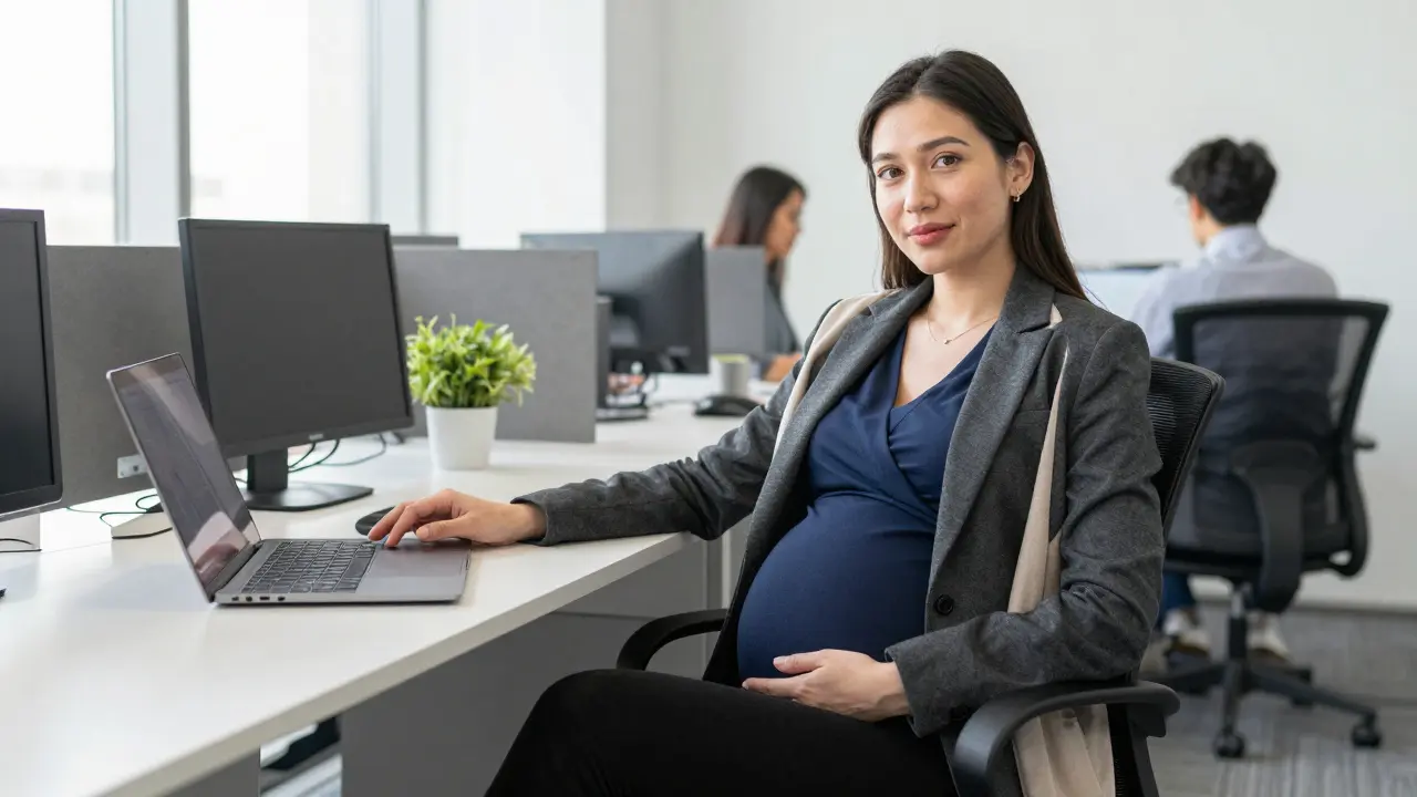 Workwear Maternity Capsule: Professional Pieces for Office Comfort